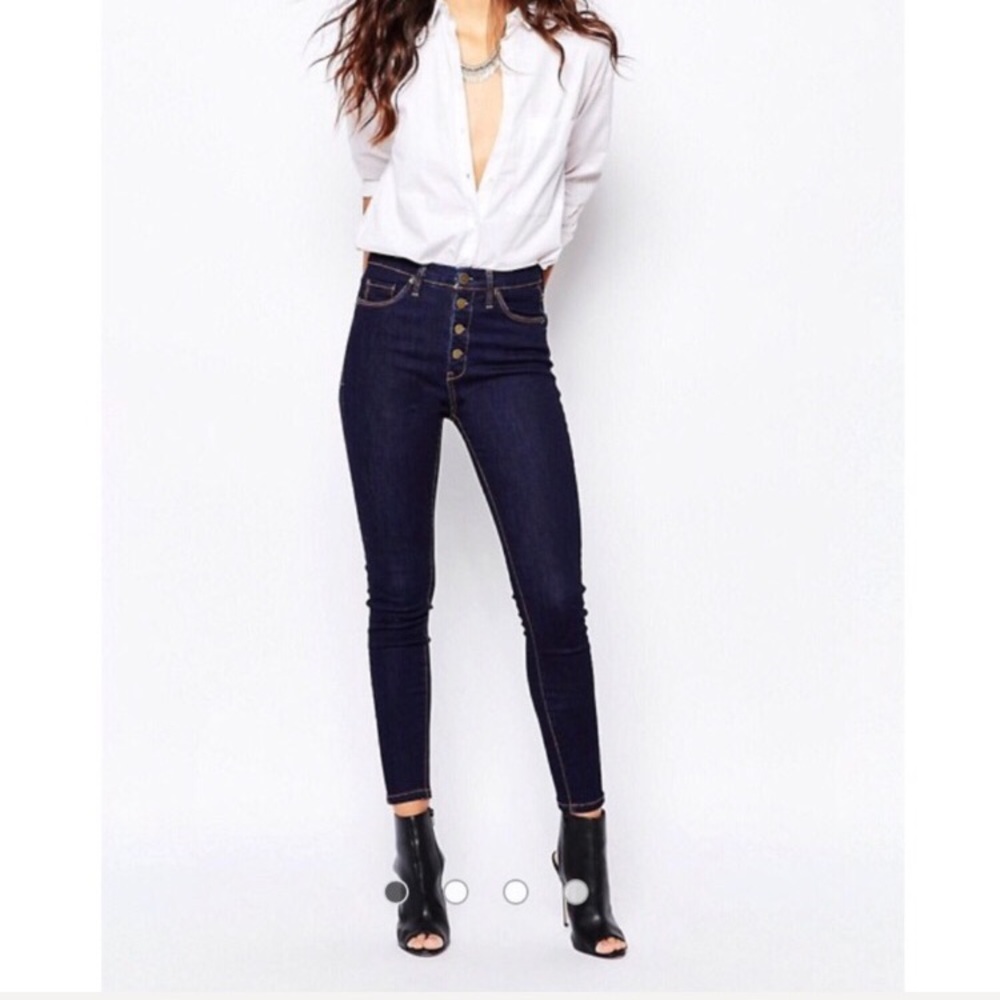 High Rise Skinny Jeans